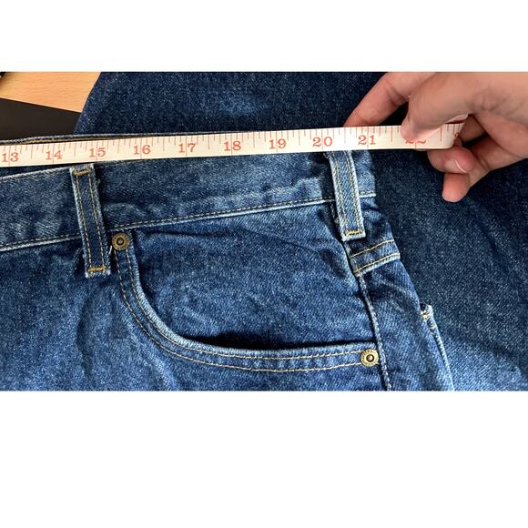Carhartt Relaxed Fit Denim Blue Jeans Size 42 x 44 - Picture 5 of 7